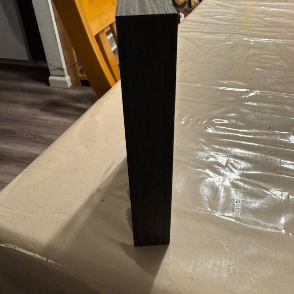 Hand crafted beaded Crystal Angel Wall Art in Black Frame - Picture 3 of 4